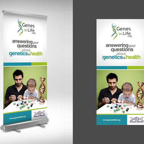 Create a conference poster for Genetic Alliance! Design by sougatacreative