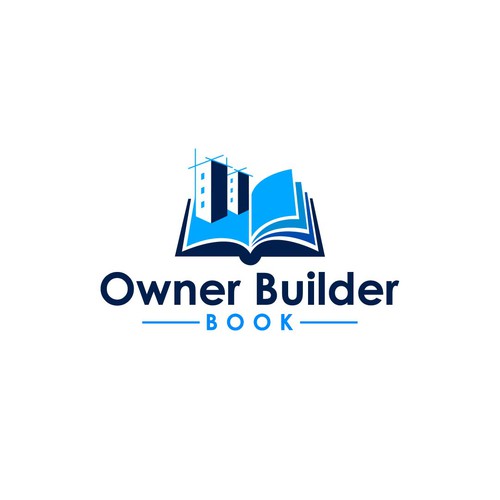 The New Owner Builder Book Logo Design by Creator Hub