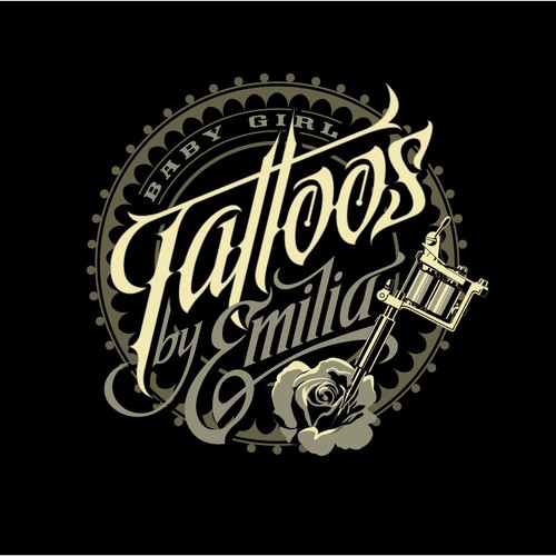 Logo for tattoo artist Design réalisé par gcsgcs