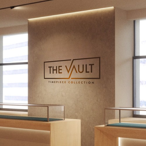 Design di The Vault | Timepiece Collection Logo Contest di abuzayd ™