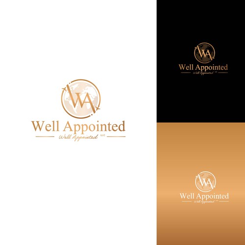 Elegant and Luxurious Brand for a Travel Group Design by Herii1