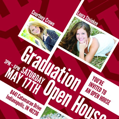 Graduation Open House Design von DefinedSupreme