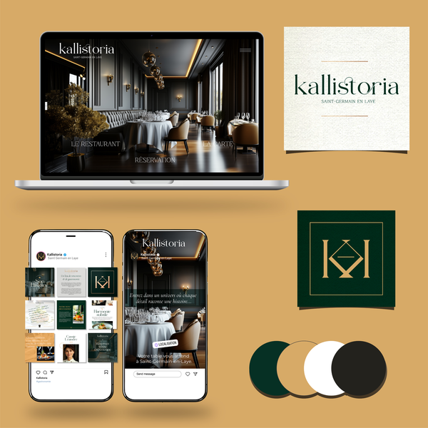 Pack web et kit de marque