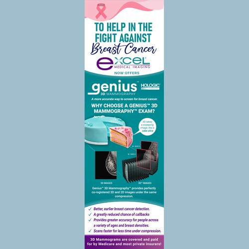 3-D Mammogram Image/Diagram Contest Design by thelembique