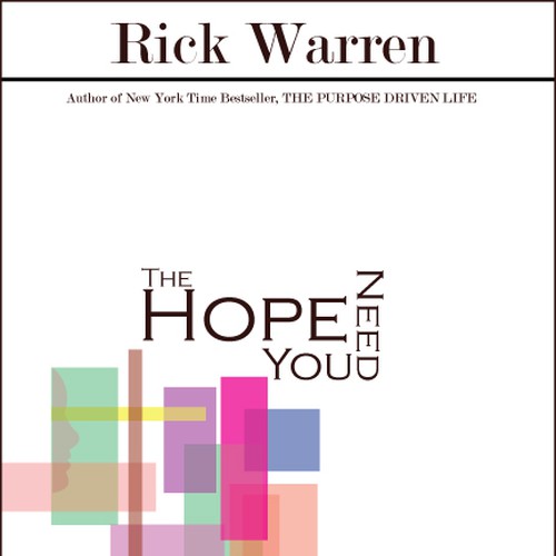 lana58さんのDesign Rick Warren's New Book Coverデザイン