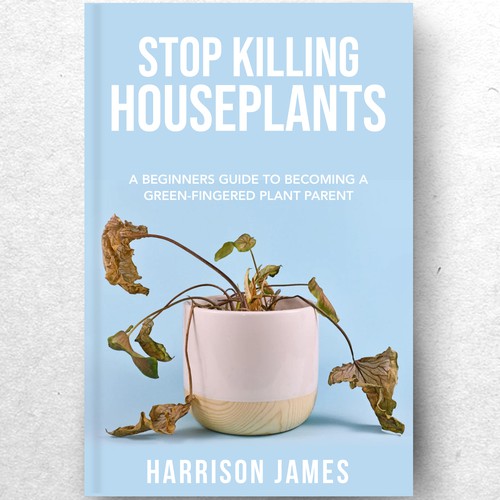 Design a plant parenting book cover Design by ryanurz