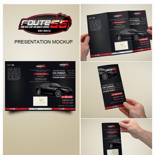 Brochure for Auto business Design by Nandita Pal