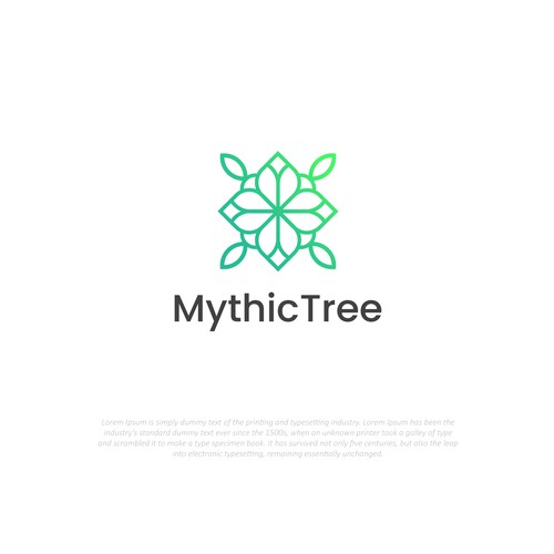 Mythic Tree - Tree Mark/Symbol Design by Dhwstd™