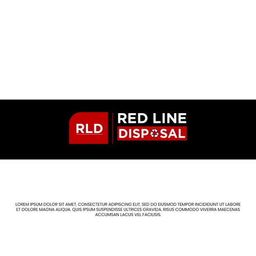 RED LINE-ontwerp door Creative Minded