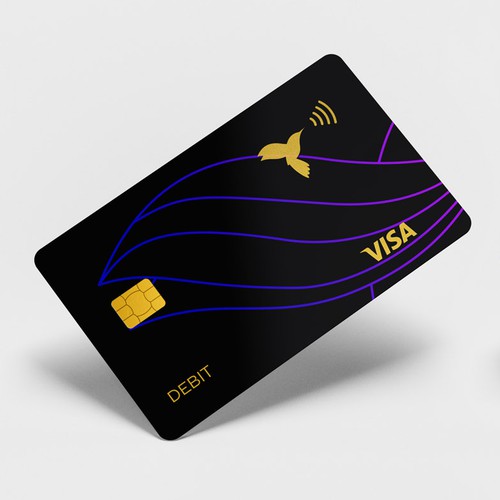 Debit / Credit Card Design Diseño de 3whales studio