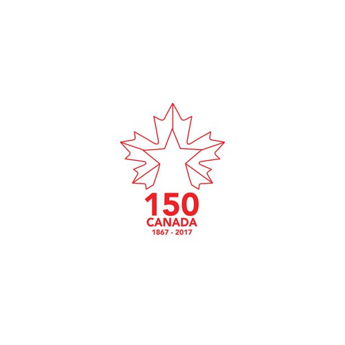 Community contest: Design Canada’s 150th birthday logo! Design by Thunderboi