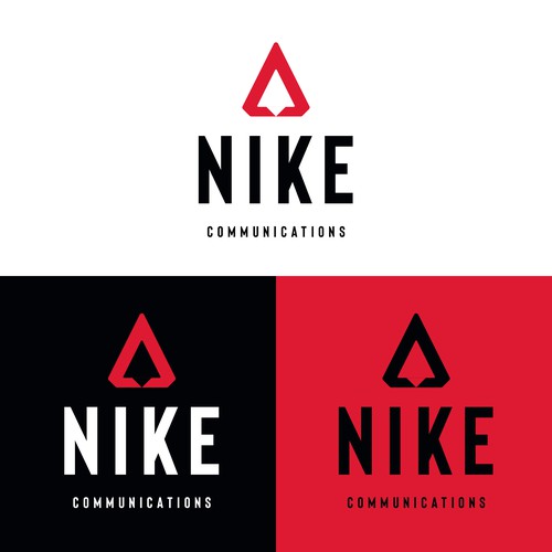 Nike Communications Logo Contest Design by sightical