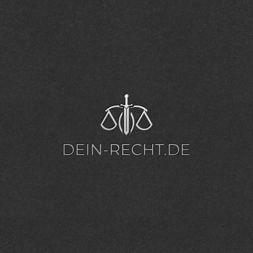 Logo for website of lawyer, social media, legal topics Design by knight brands™