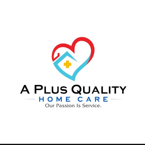 Designs Design a caring logo for A Plus Quality Home Care Logo