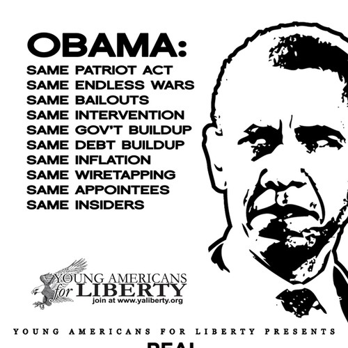 Barack Obama Design by 2.much.coffee.man