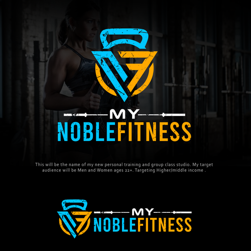 Need a powerful and fun new fitness logo for personal trainer and gym! Design by Grapìkal