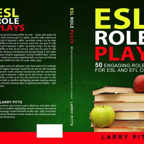 Design an eye catching, clean cover for an English teacher's book Design by ianskey