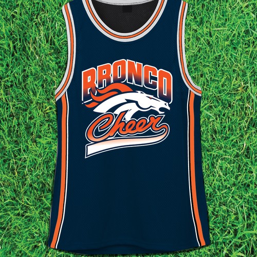 Broncos cheerleading, T-shirt contest