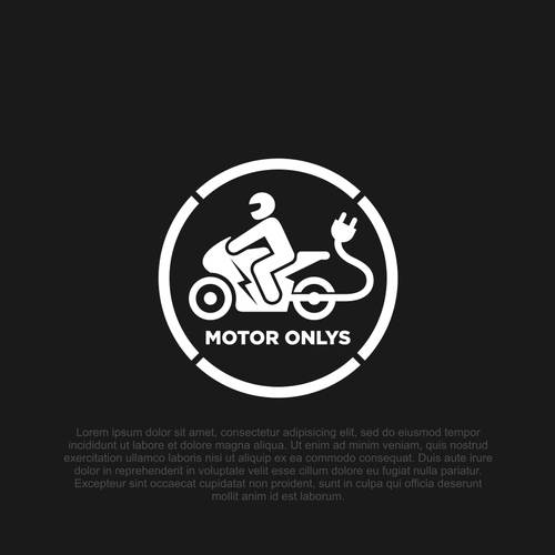 Stencil Design for Electric Motorcycle Charging Location Design by CHICO_08