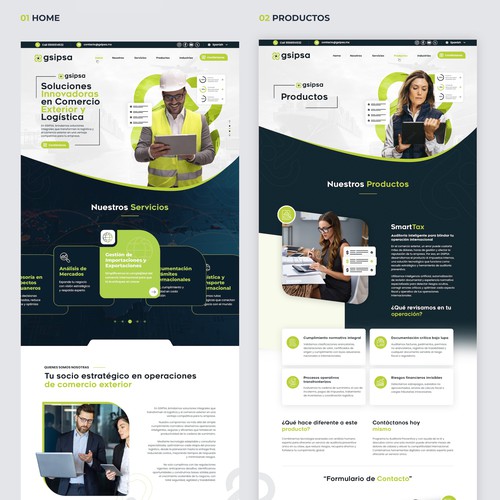 Diseño de páginas web propuesta en el concurso por pb⚡️