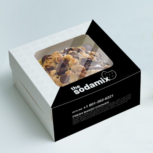 Single Cookie Box Design by Madushantha