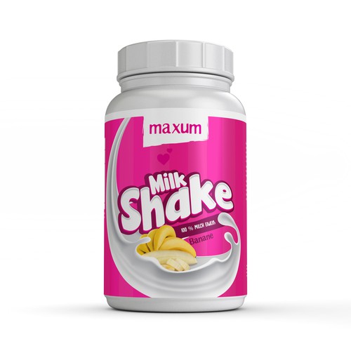 Milk Shake label design | Product label contest