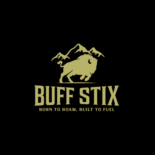 Buff Stix...Lean, Delicious, Buffalo Strong. Design by Brazuca Studio