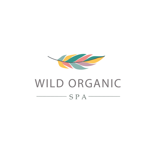 wild organic spa needs a classy modern logo. I attached my visions and colours as a guide line. :) Design by Miss Morgan Designs