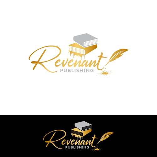 I need a catchy logo to represent my publishing company. Design by Mimi™