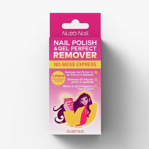 Nutra Nail Gel Remover Design by Virginia's Dolls