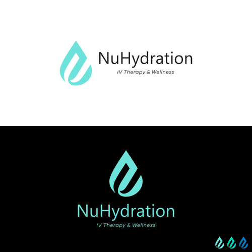 Design a modern IV hydration logo for our IV wellness brand. Design von ArtC4