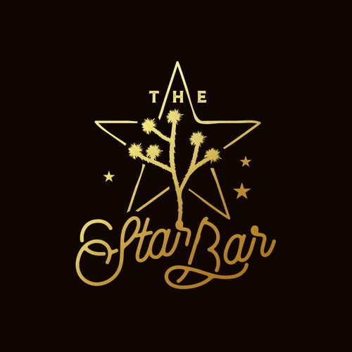 A Bar with Joshua Trees all around Design von Jacob Gomes