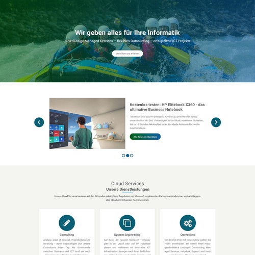 Landing page design contest entry by mamun9030