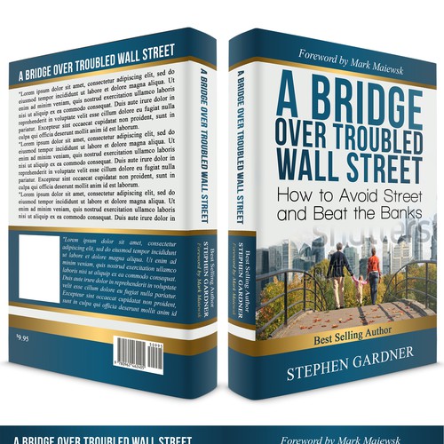 best-selling author working on 4th book on retirement planning. Design by T.Primada
