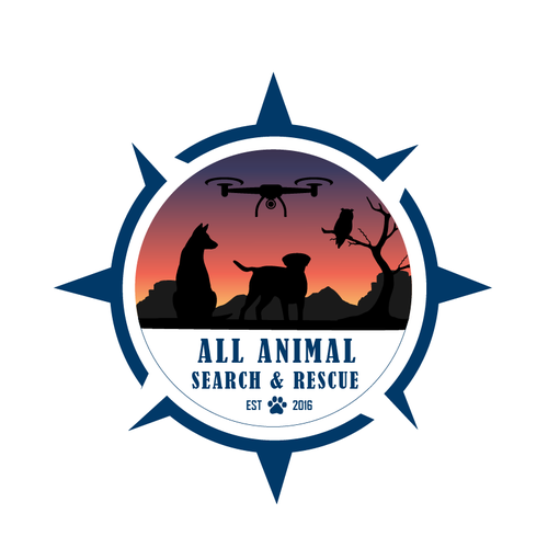 Brand refresh for an animal search and rescue group Design by Patricia229