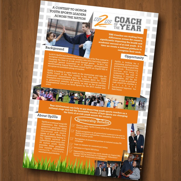 Create the next postcard or flyer for Up2Us