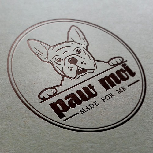 55+ French Bulldog Logo Design