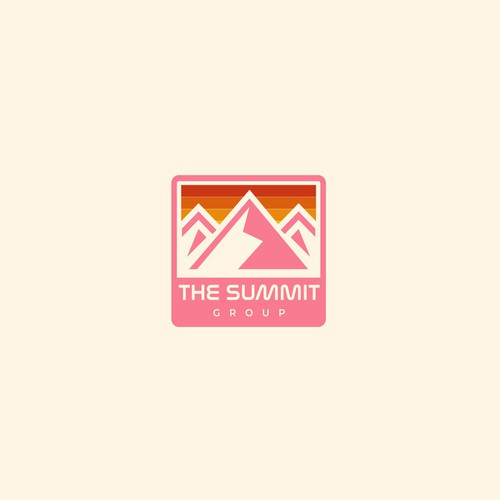 The Summit Group - A logo for the company and professional athletes Design by Vic People Studio