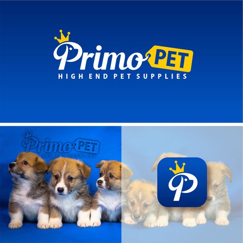 Design a logo for Primo Pet - a premium pet product brand. Réalisé par PIK-NIK studio