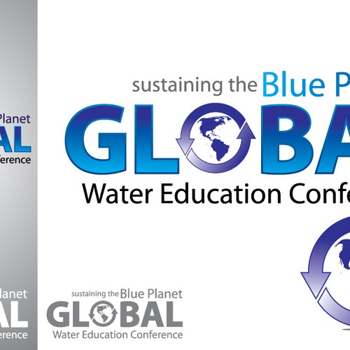 Global Water Education Conference Logo  Ontwerp door gOLEK uPO