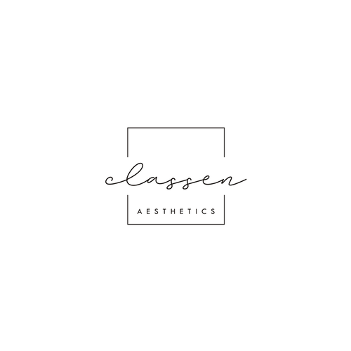Help me get the perfect modern sophisticated logo for my new business in beauty aesthetics Design by ms.logolady