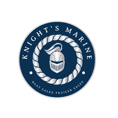 Design di Knight Marine Logo di pedroferreirafonseca