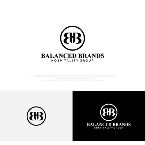 Need a unique Logo for balanced brands an umbrella company that owned and operated unique bars and r Design von Nirlinadi