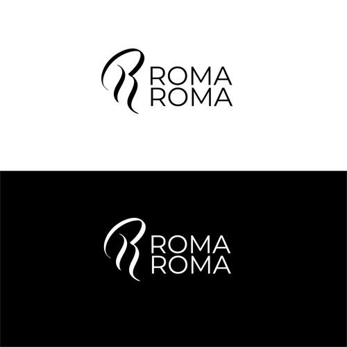 Roma Roma Logo Desing Diseño de A.Matar