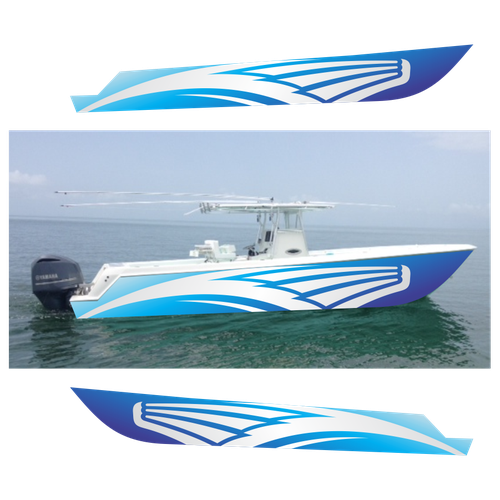 Contest Entry #5 for Digital wrap for fishing boat graphics