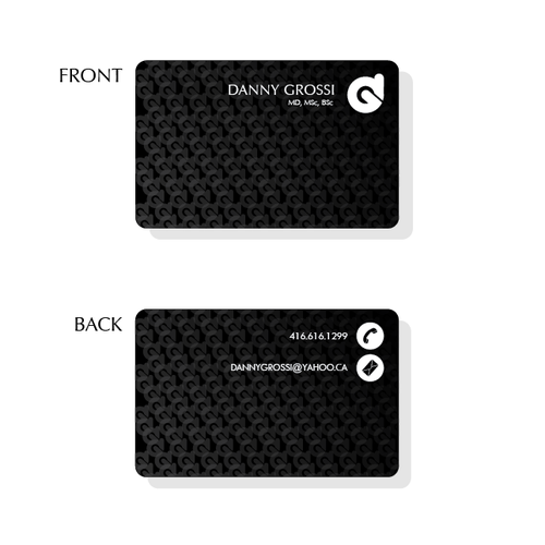 Create a unique "black business card" with an existing logo!!! - similar to a Black Amex Card Design by usthetics