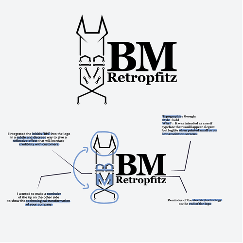 Car tech retrofit business needs logo design Design by Tristan NOELLEC