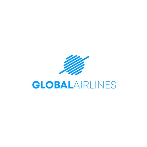 Take off! A Brand New Global Airline logo! Design by SOUAIN