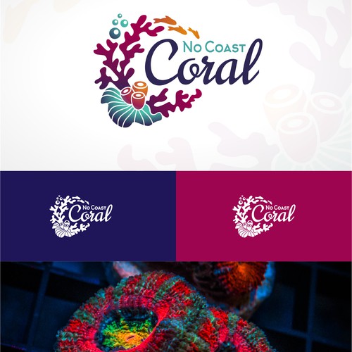 Coral business that needs a logo that everyone will see, and know it's our business. CREATIVITY Design by kosanyidebora