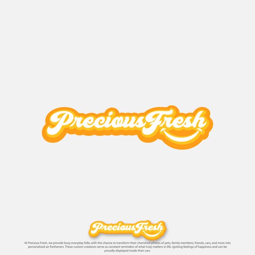 Create a Captivating Logo for Precious Fresh: Air fresheners that make you smile. Design by Divinehigh01